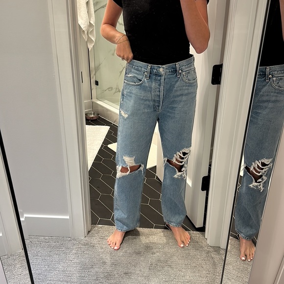 Agolde 90s Pinch Waist Jeans - Picture 2 of 4